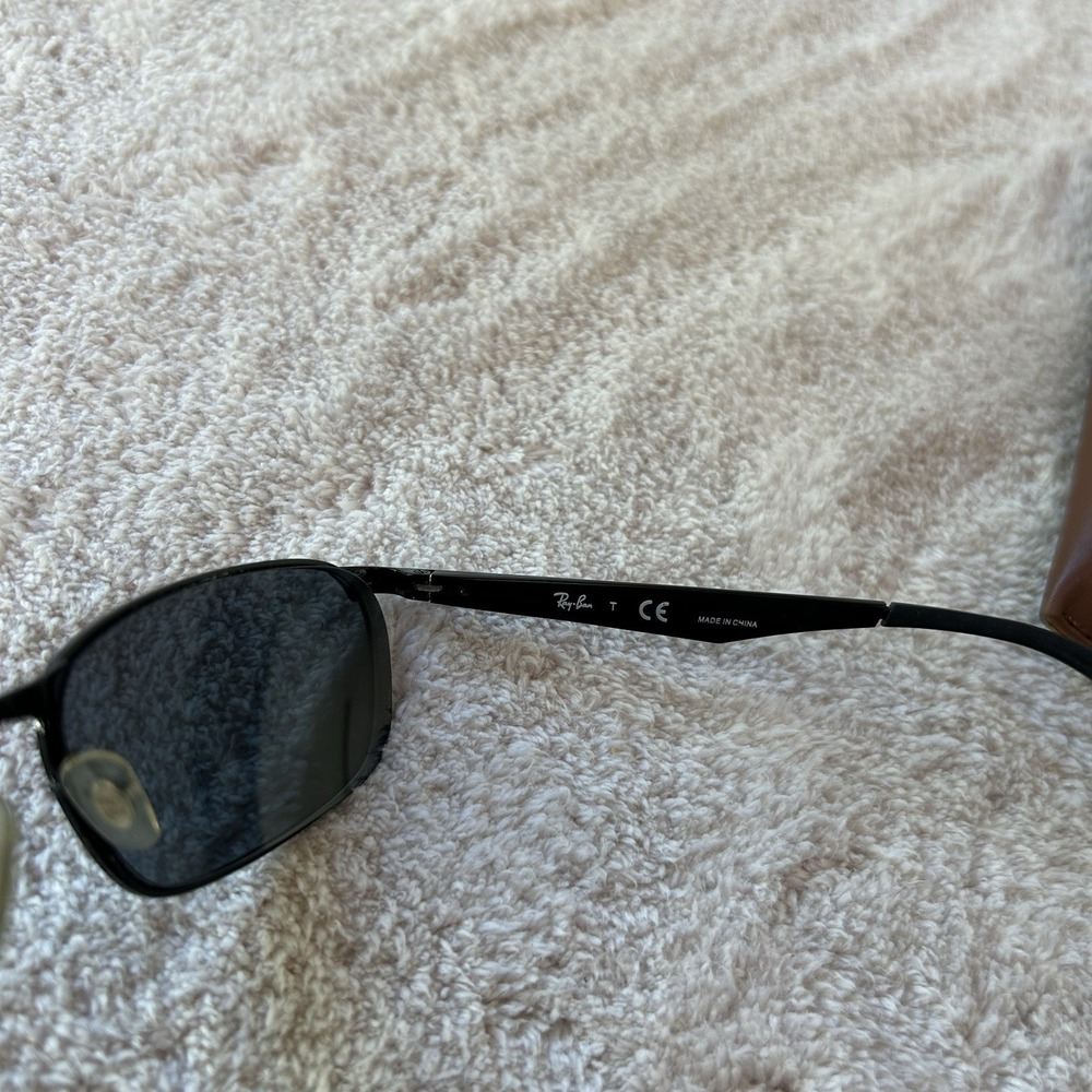 Ray Ban Eyeglasses, Frames Only, RB 3534 002, 59-17-135, 3N, Black - Picture 3 of 9